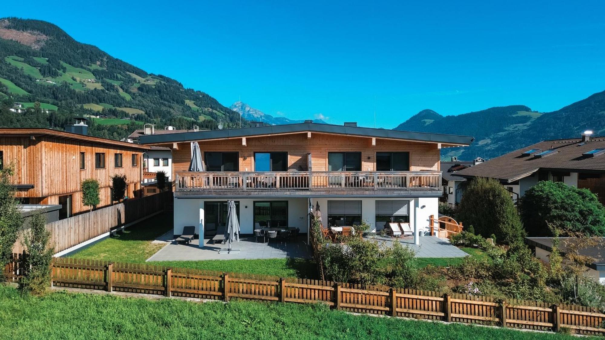Veronikas Relax & Family Suite - Sun Terrace And Car Park By Alpenluxus Appartements 菲根 外观 照片