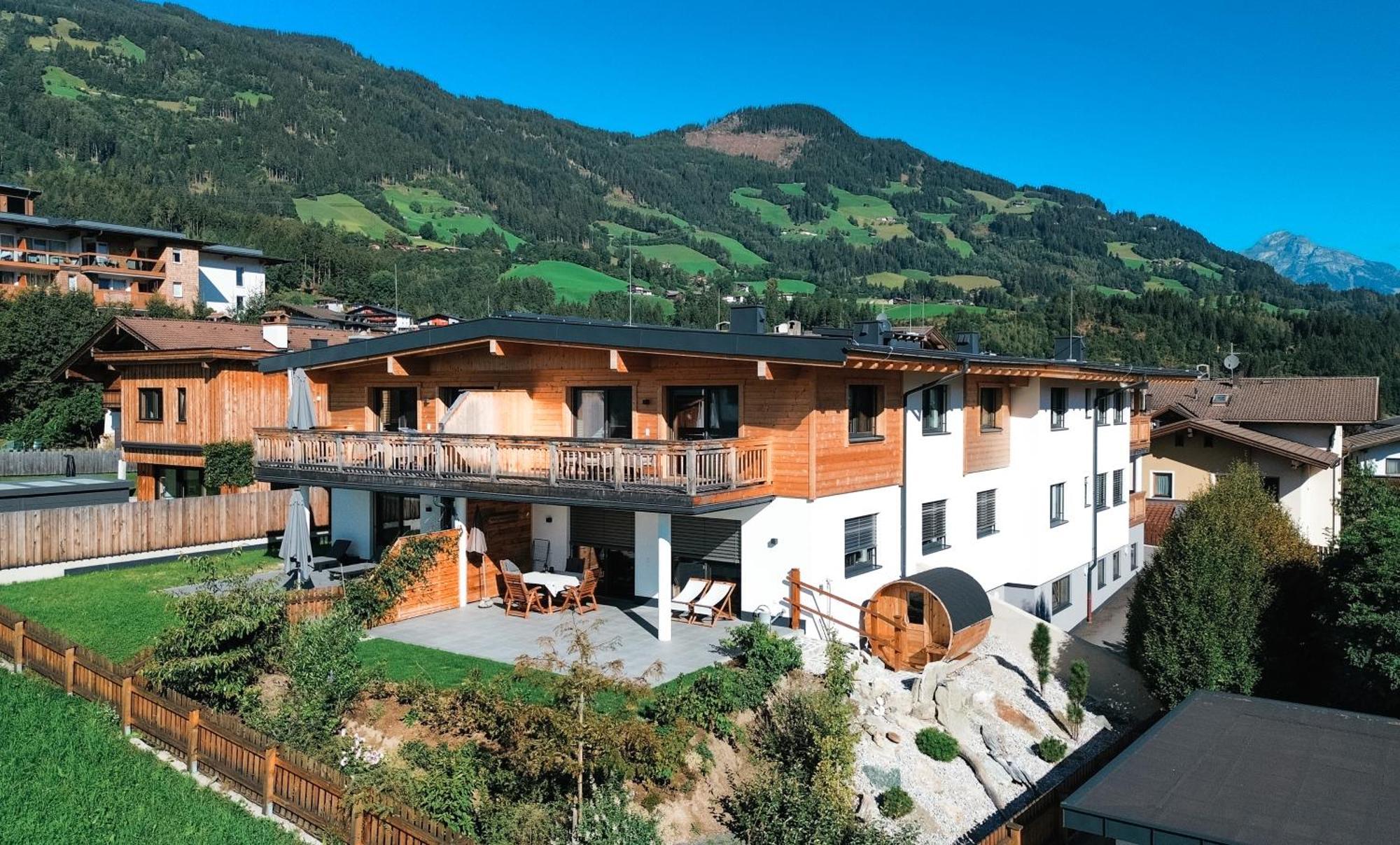 Veronikas Relax & Family Suite - Sun Terrace And Car Park By Alpenluxus Appartements 菲根 外观 照片
